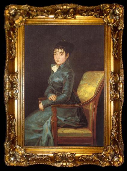 framed  Francisco Goya Therese Louise de Sureda, ta009-2